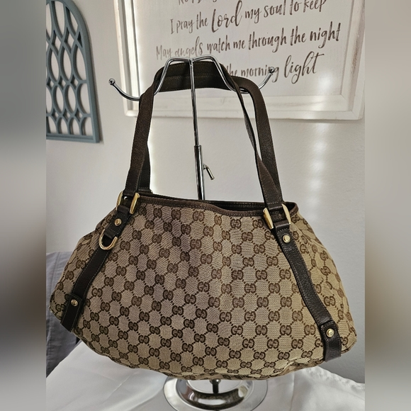 Gucci GG Monogram Abbey Shoulder Bag - Picture 12 of 12